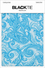 Cardi Turquoise Tapestry Necktie