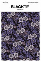 Ted Stanford Twilight Blossom Floral Necktie