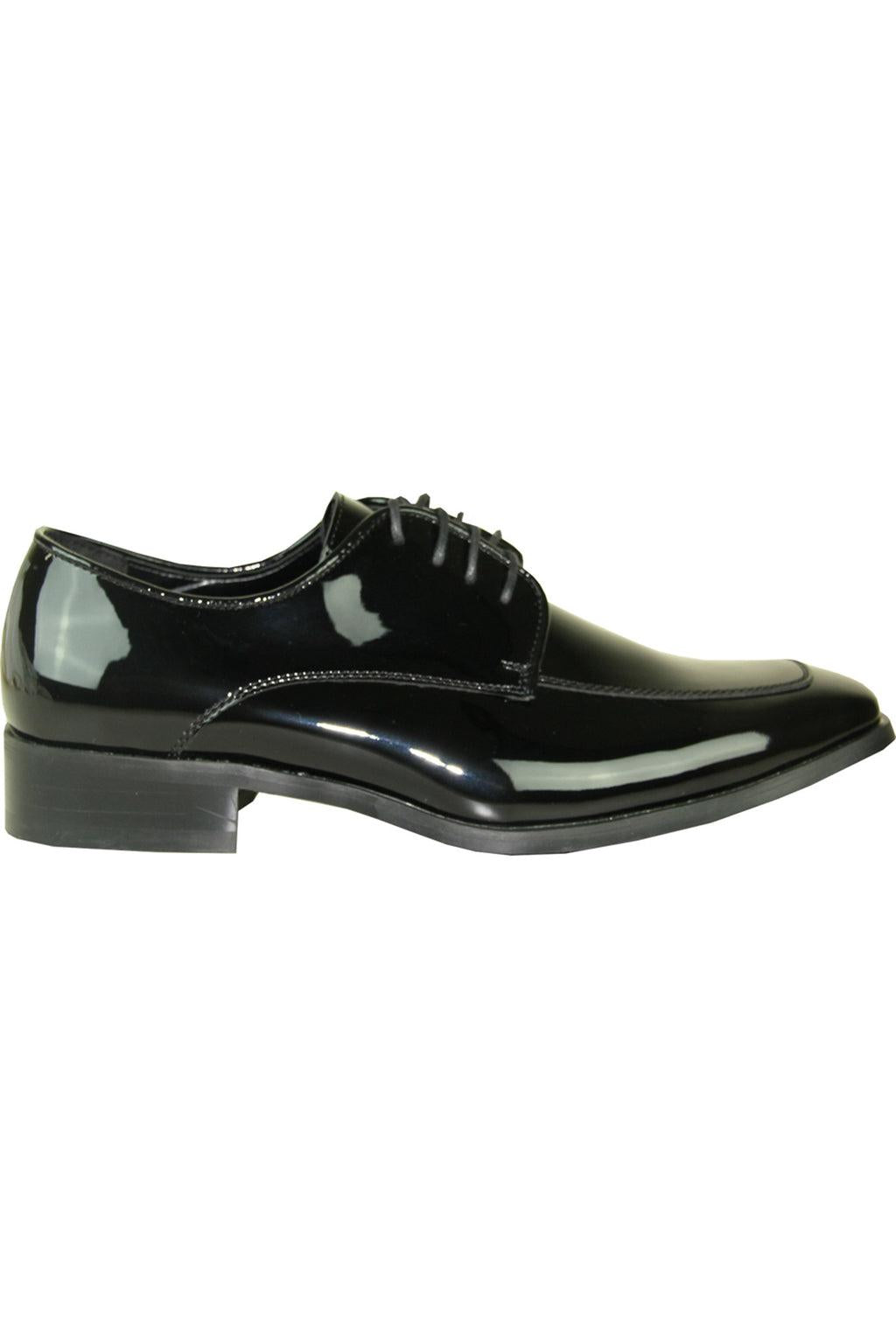 Vangelo "Vittorio" Black Vangelo Tuxedo Shoes
