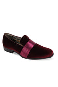 After Midnight "Velvet Vibes" Wine Tuxedo Shoes