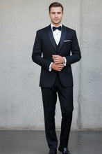 "Vermont" Black Tuxedo Jacket (Separates)
