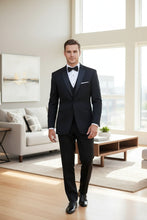 "Vermont" Black Tuxedo Jacket (Separates)