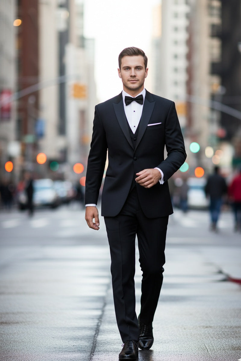 BLACKTIE "Vermont" Black Tuxedo Jacket (Separates)