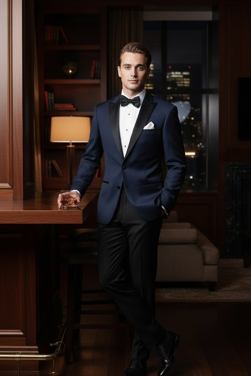 BLACKTIE Vermont Midnight Blue Tuxedo Jacket (Separates) 40R Slim BLACKTIE Vermont Midnight Blue Tuxedo Jacket (Separates) 40R Slim