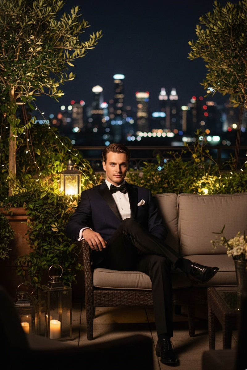 BLACKTIE "Vermont" Midnight Blue Tuxedo Jacket (Separates)