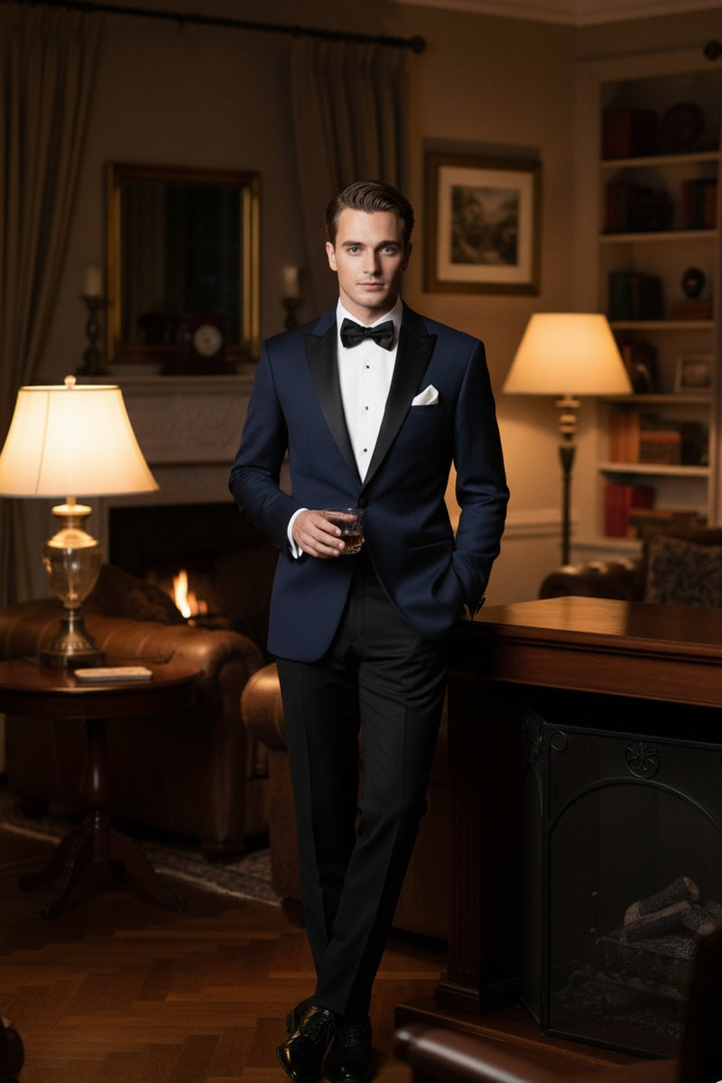 BLACKTIE "Vermont" Midnight Blue Tuxedo Jacket (Separates)