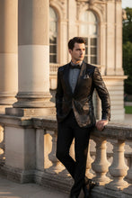 "Fusion" Black Tuxedo Jacket (Separates)