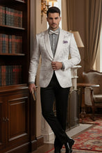 "Fusion" White Tuxedo Jacket (Separates)