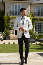 "Fusion" White Tuxedo Jacket (Separates)