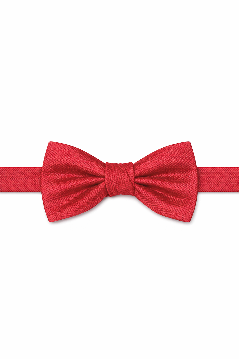Cardi Watermelon Herringbone Bow Tie