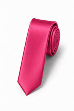 Cardi Watermelon Luxury Satin Skinny Necktie