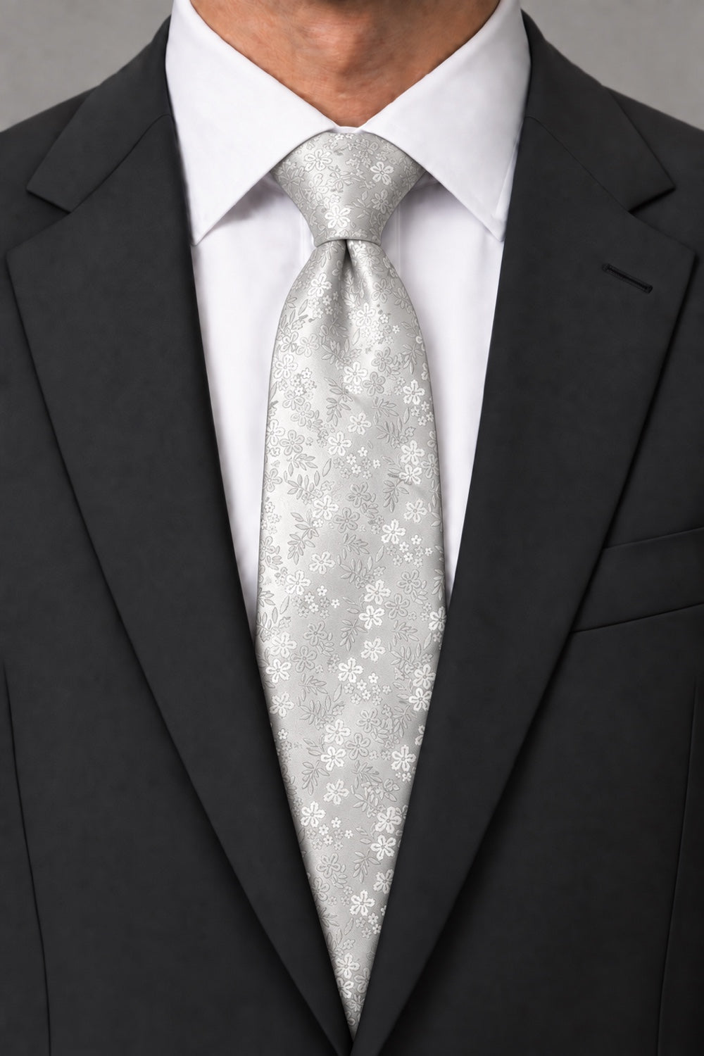 Cardi White Enchantment Necktie