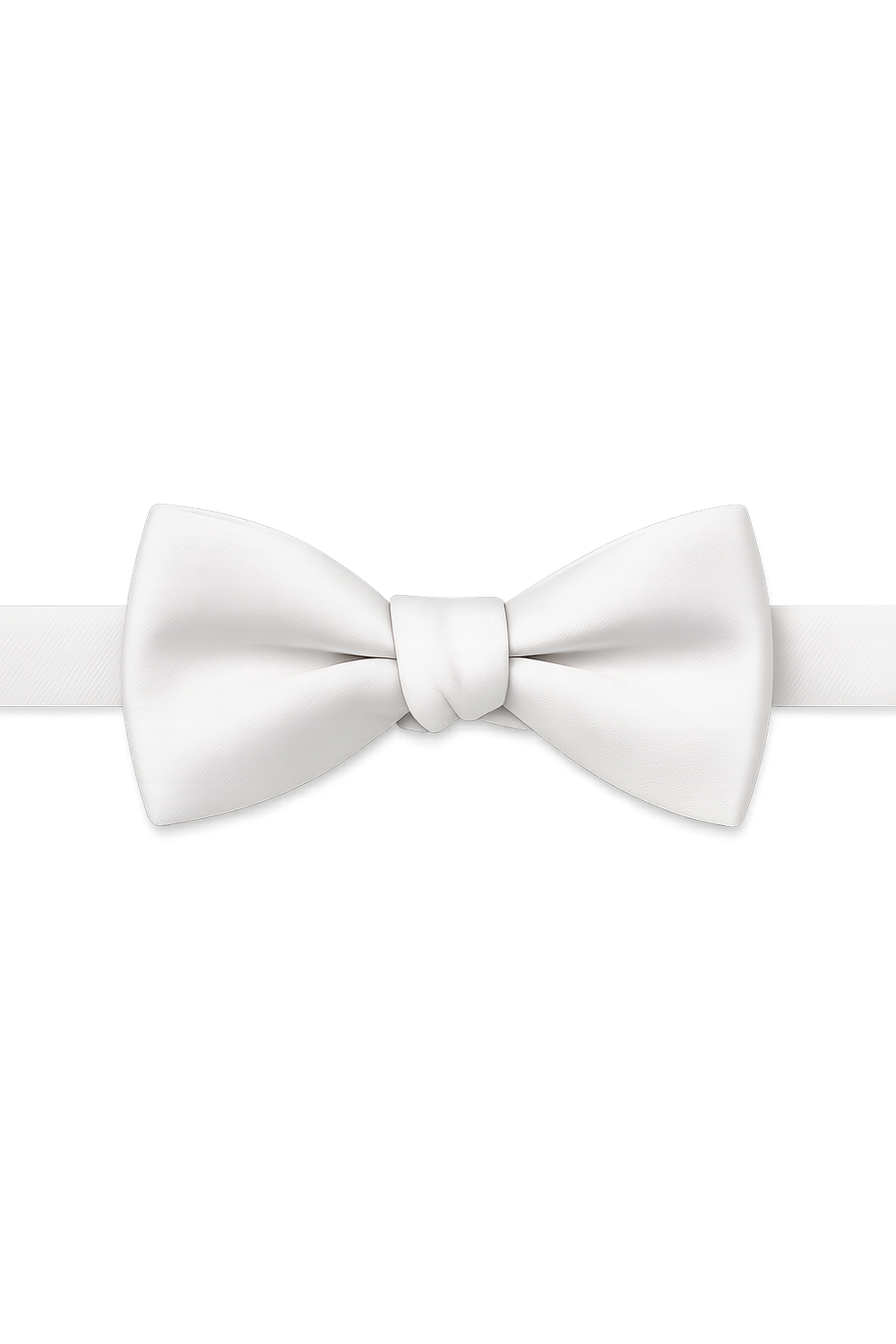 BLACKTIE White Eternity Bow Tie