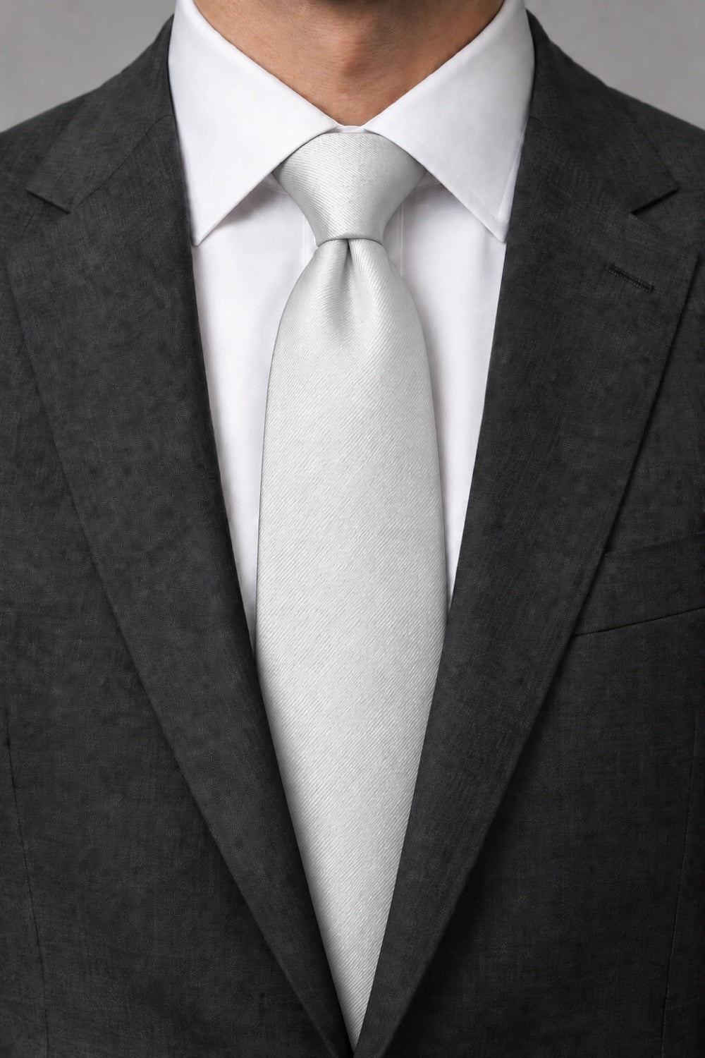 BLACKTIE White Eternity Necktie