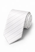 Cardi White Newton Stripe Necktie