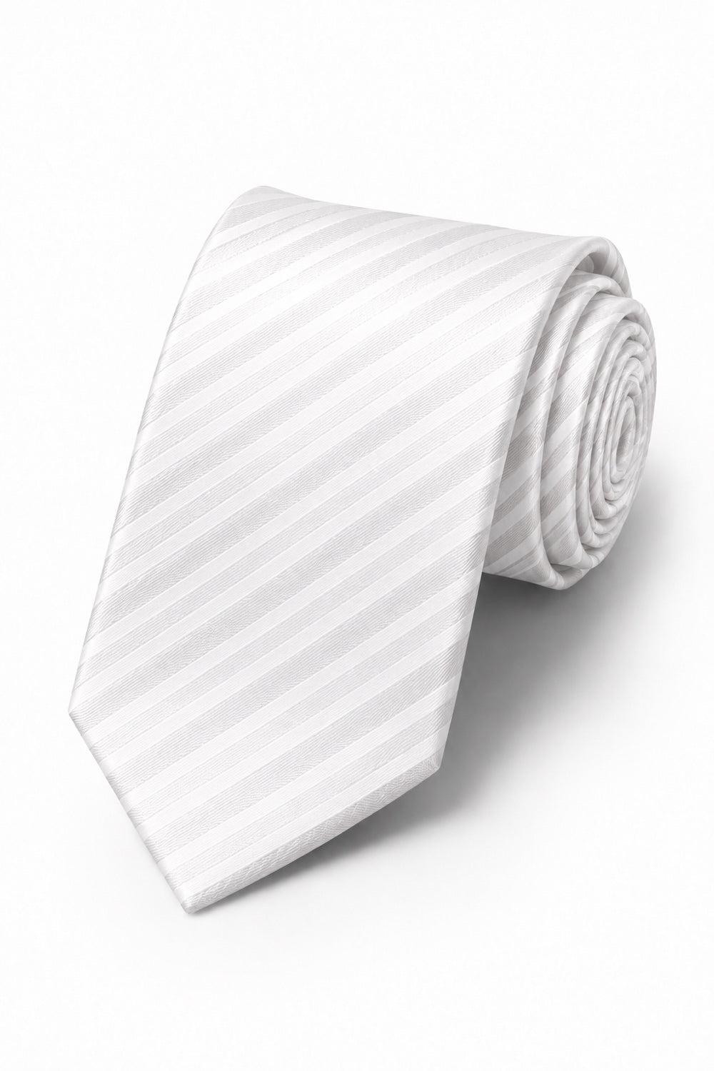 Cardi White Newton Stripe Necktie