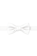 Cristoforo Cardi Pre-Tied White Noble Silk Bow Tie