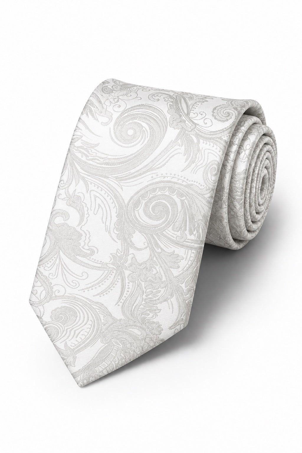 Cardi White Tapestry Necktie
