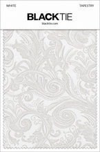 Cardi White Tapestry Necktie