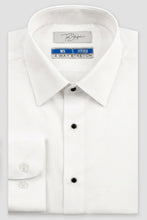 Ted Stanford "Stretch" White Laydown Formal Shirt