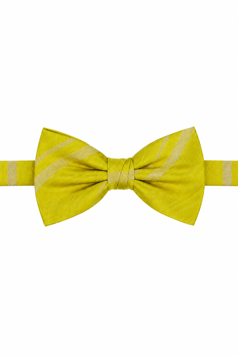 Cardi Pre-Tied Willow Striped Satin Bow Tie