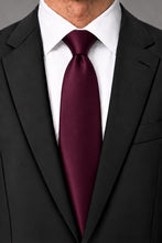 Cardi Wine Luxury Satin Necktie