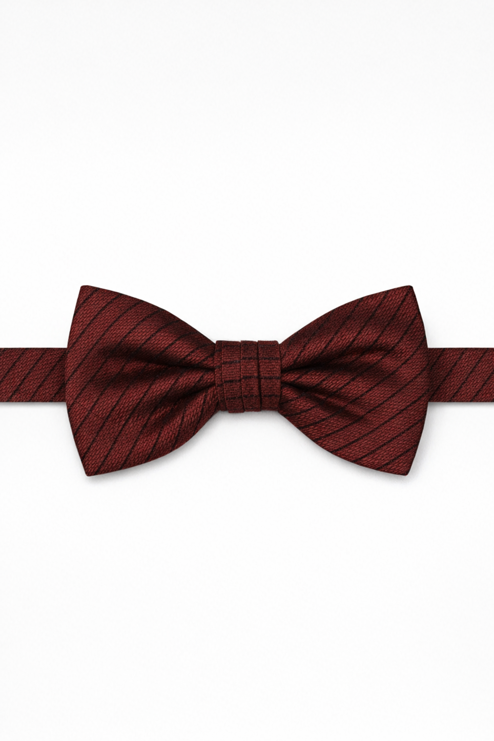 Cardi Pre-Tied Wine Palermo Bow Tie