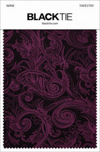 Cardi Wine Tapestry Necktie
