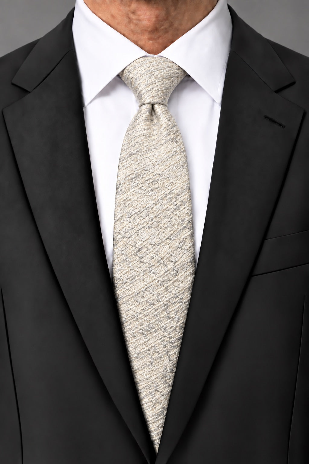 Cardi Winter White Laurent Necktie