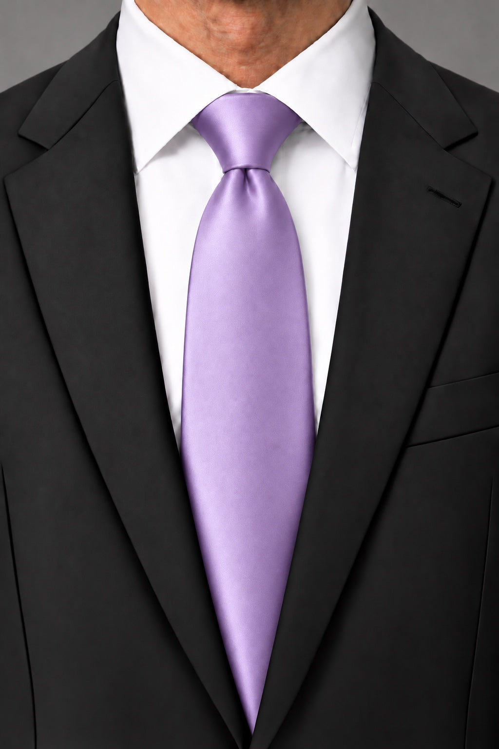 Cardi Wisteria Luxury Satin Necktie