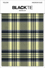 Cardi Yellow Madison Plaid Necktie