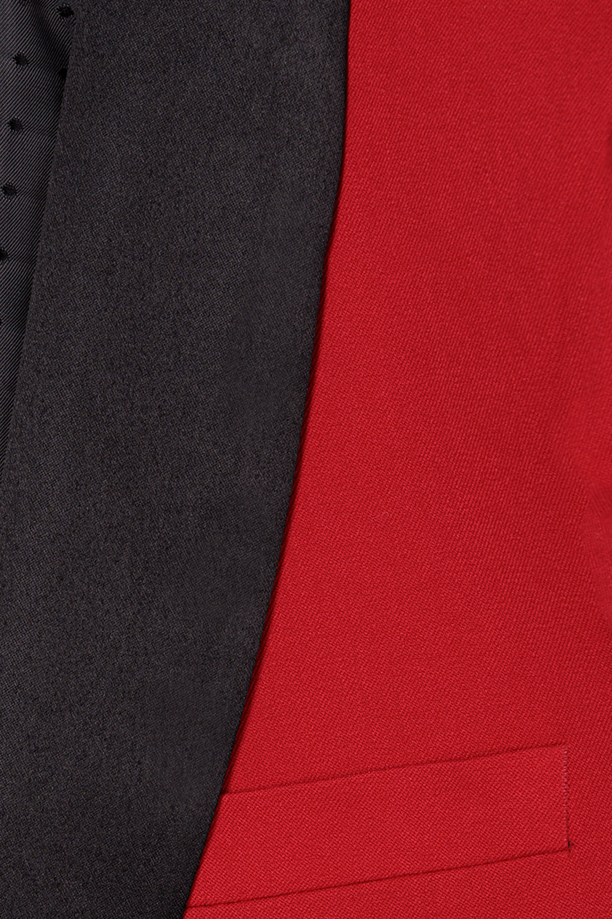 BLACKTIE "London" Kids Red Tuxedo (5-Piece Set)