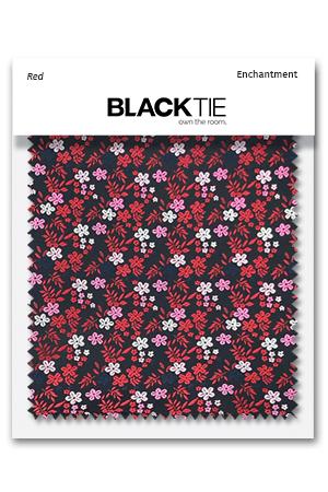 Cardi Red Enchantment Fabric Swatch