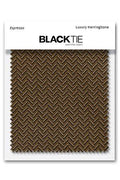 Cardi Espresso Herringbone Fabric Swatch