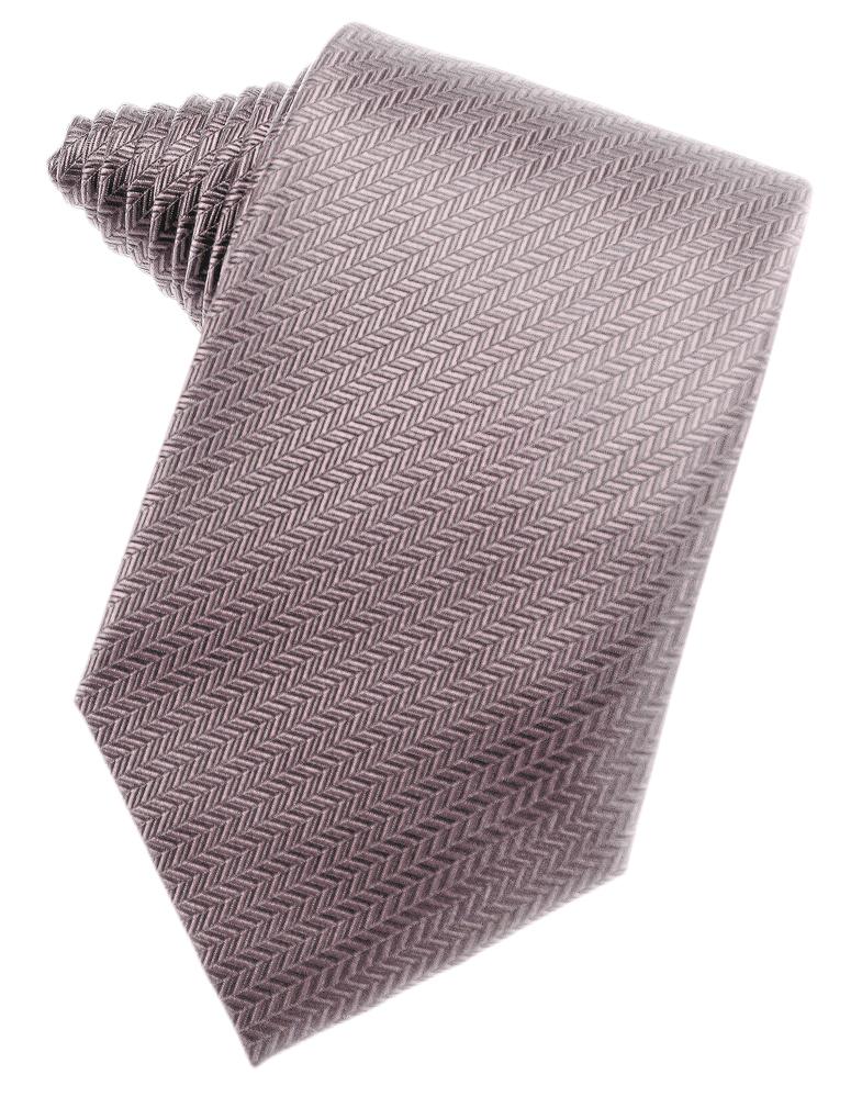 Cardi Frosty Pink Herringbone Necktie