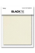 Cardi Ivory Herringbone Fabric Swatch