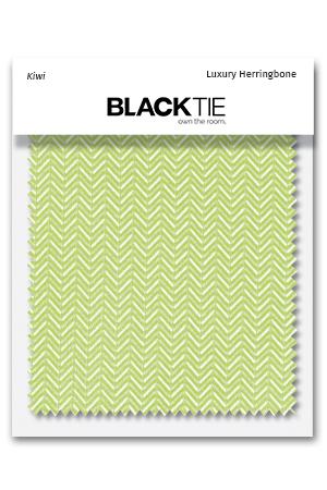 Cardi Kiwi Herringbone Fabric Swatch