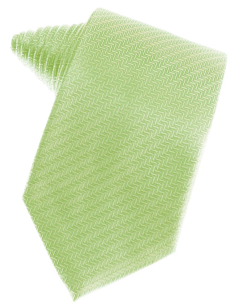Cardi Kiwi Herringbone Necktie