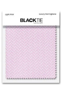Cardi Pink Herringbone Fabric Swatch