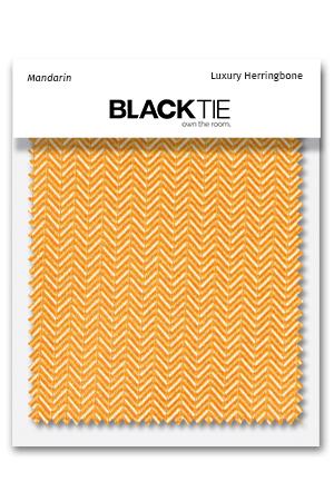 Cardi Mandarin Herringbone Fabric Swatch