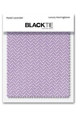 Cardi Lavender Herringbone Fabric Swatch