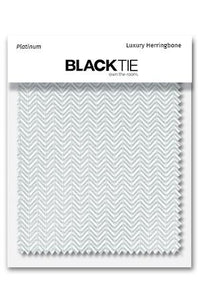 Cardi Platinum Herringbone Fabric Swatch