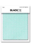 Cardi Pool Herringbone Fabric Swatch
