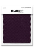 Cardi Raisin Herringbone Fabric Swatch