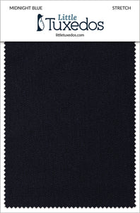 BLACKTIE Midnight Blue Stretch Fabric Swatch