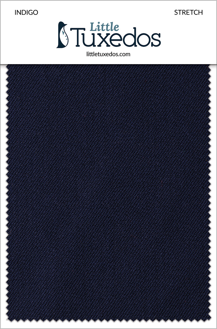BLACKTIE Indigo Stretch Fabric Swatch