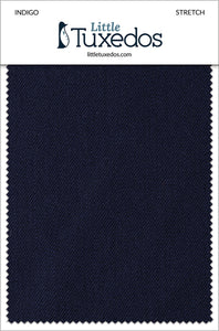 BLACKTIE Indigo Stretch Fabric Swatch