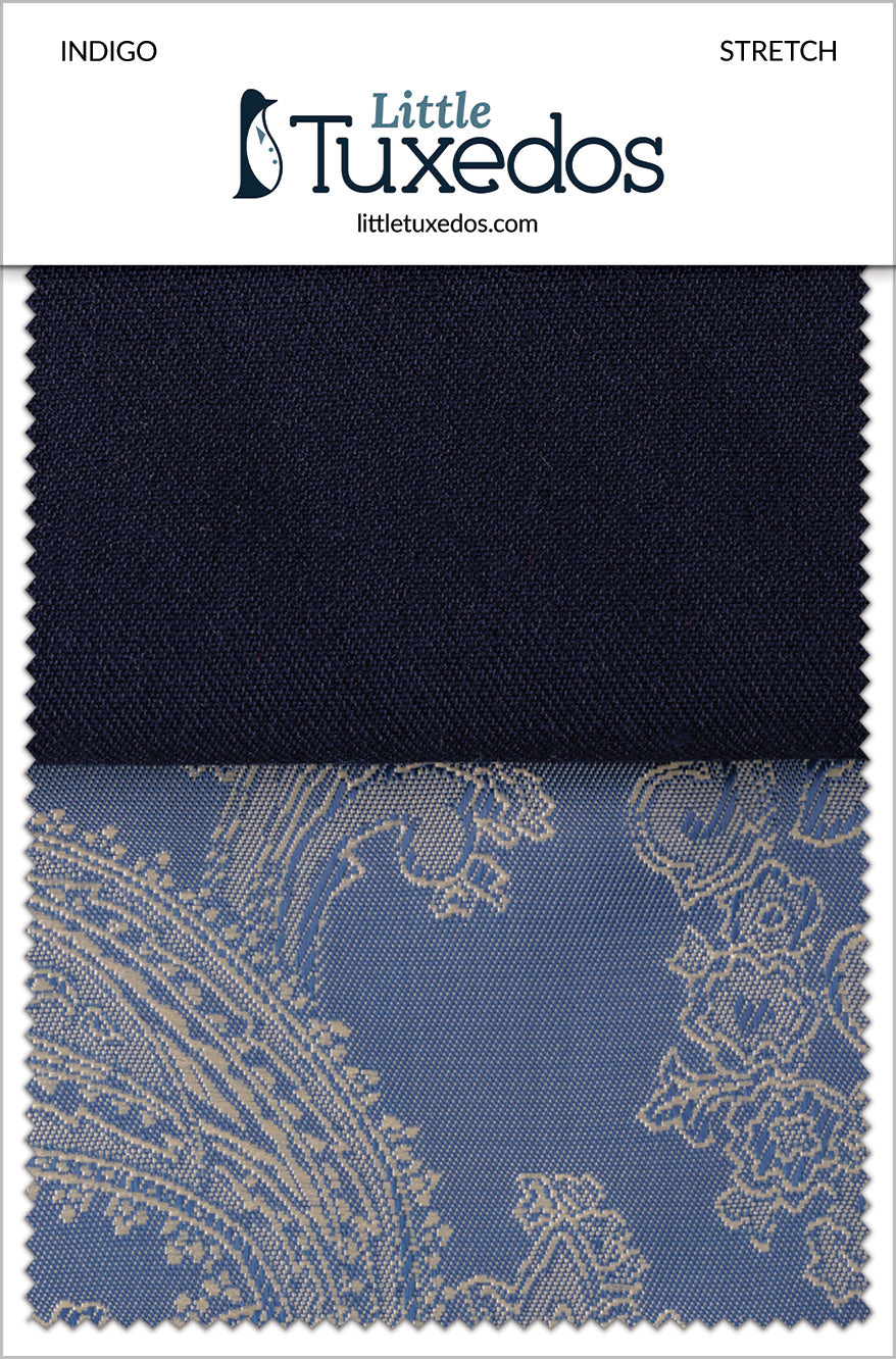 BLACKTIE Indigo Stretch Fabric Swatch