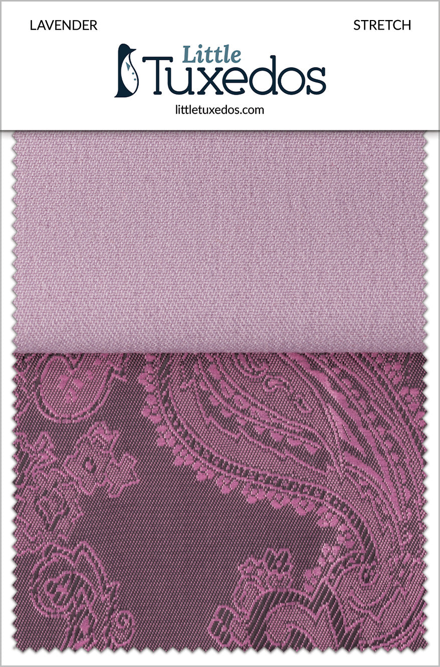 BLACKTIE Lavender Stretch Fabric Swatch