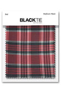 Cardi Red Madison Plaid Fabric Swatch